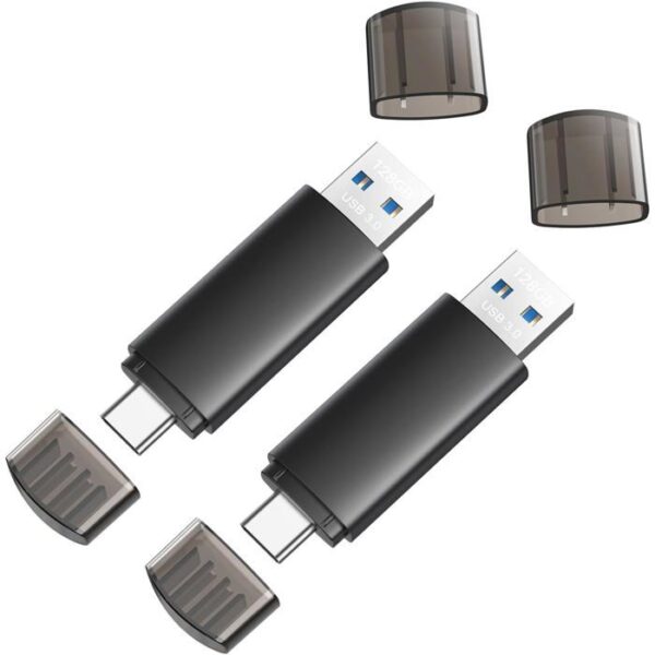 CLé USB3.2 OTG 128Go * CONNEX Metal * TCP 3.40 € incl.