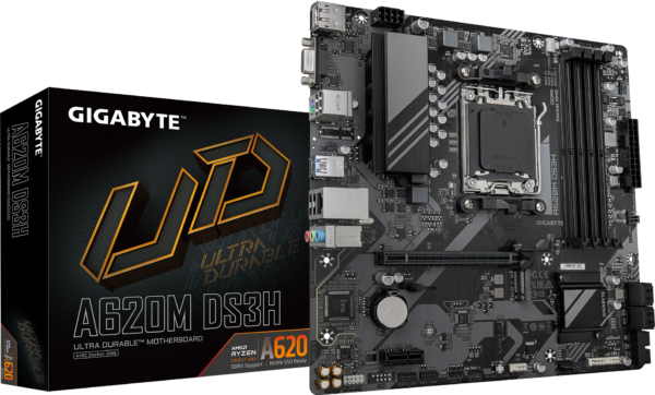 CM GIGABYTE SOCK AM5 A620M DS3H 2DDR5 7600 PCIE16 M.2 HDMI/VGA/DP