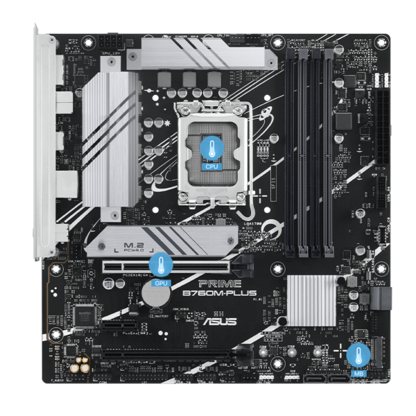 CM ASUS PRIME B760-PLUS WIFI (s1700) DDR5 TUF 5066 PCIE HDMI/DP/ATX
