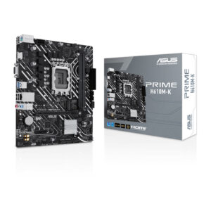 CM ASUS PRIME H610M-K D4 (s1700) 2DDR4 3200 PCIe4.0 M.2/SATA VGA/HDMI