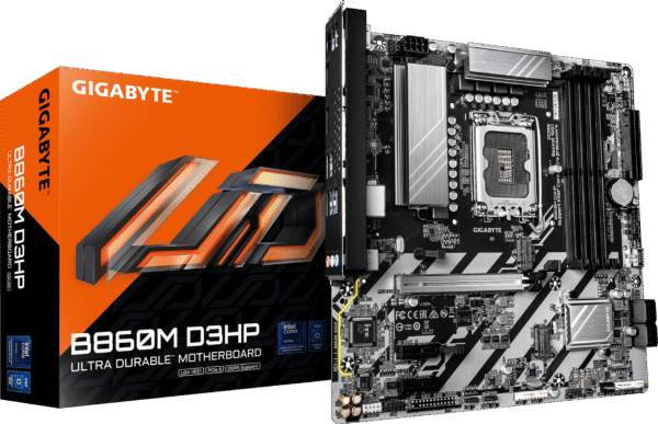 CM GIGABYTE B860M D3HP (s1851) 4DDR5 PCIe5.0 2xM.2 HDMI/DP mATX