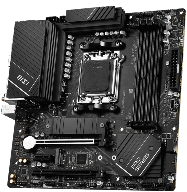 CM MSI PRO B650M-A WiFi (sAM5) 4DDR5 PCIe4.0 M.2/SATA HDMI/DP WiFi6