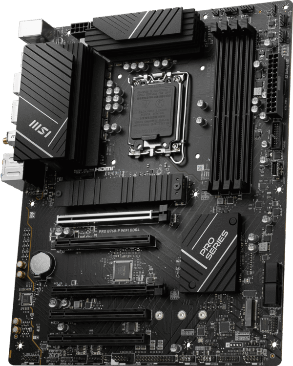 CM MSI PRO B760M-P (s1700) 4*DDR4 4800MHz M.2/SATA HDMI/DP mATX