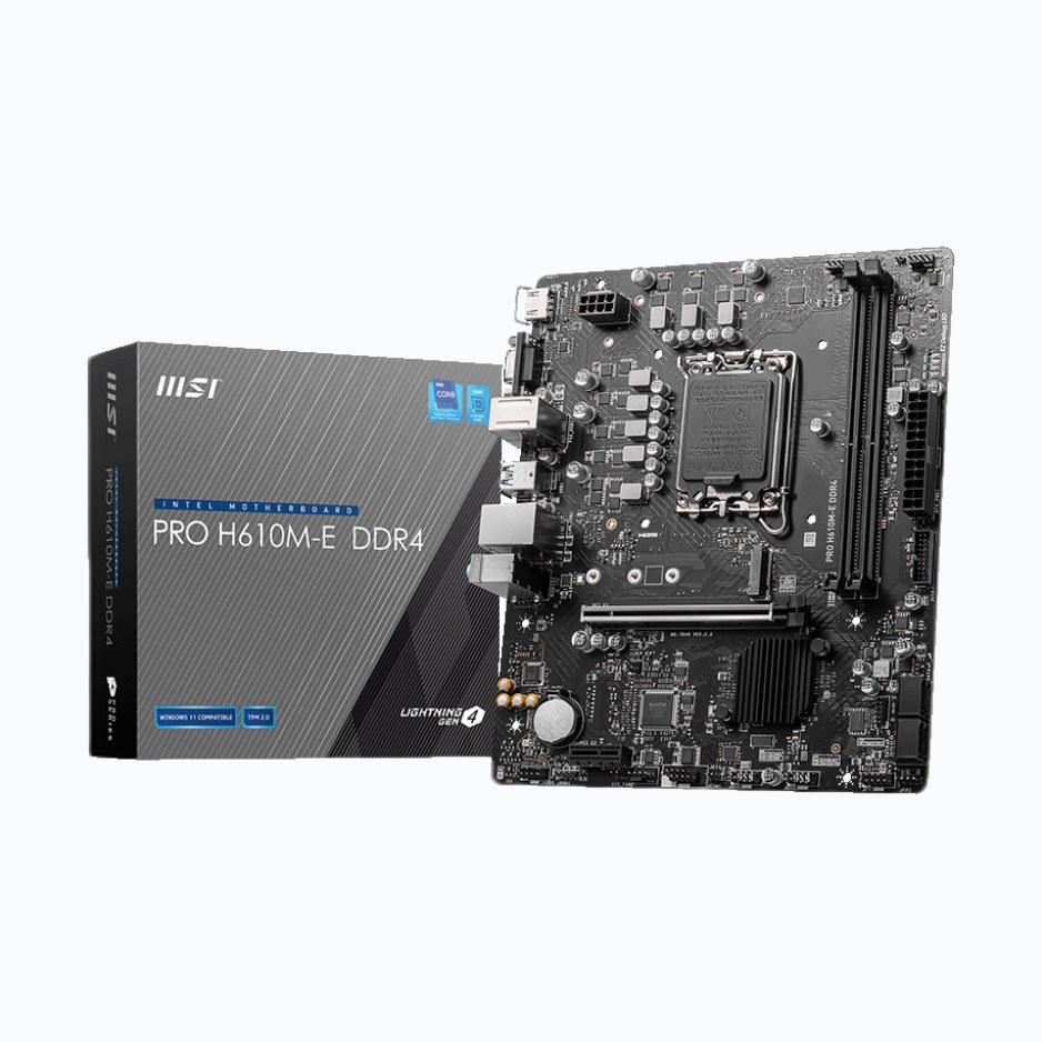 CM MSI PRO H610M-E DDR5 (s1700) DDR5 mATX
