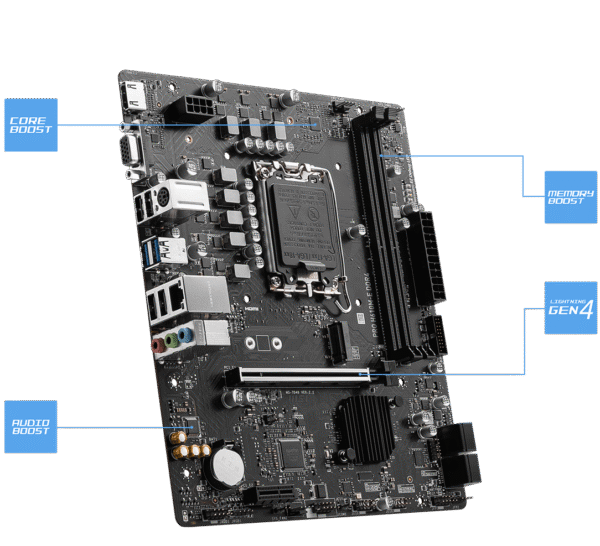 CM MSI PRO H610M-E DDR5 (s1700) DDR5 mATX