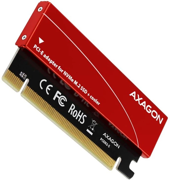 CONTROLEUR AXAGON PCIe 5.0 16x NVMe/M.2 * PCEM2-XS