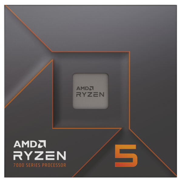 AMD Ryzen 5 7600X sAM5 6 Cores (5,3GHz 38Mo ) * (Nu)