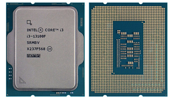 INTEL Core i3-13100F s1700 4 Cores (3.4A4.5Ghz)12Mo RAPTOR LAKE