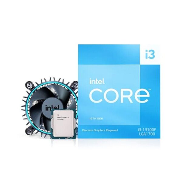 INTEL Core i3-13100F s1700 4 Cores (3.4A4.5Ghz)12Mo RAPTOR LAKE