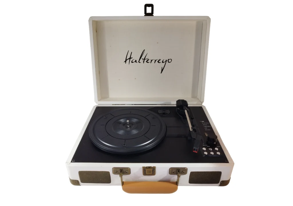 HALTERREGO BROOKLYN Platine vinyle haut-parleurs intégrés 3 Vitesses