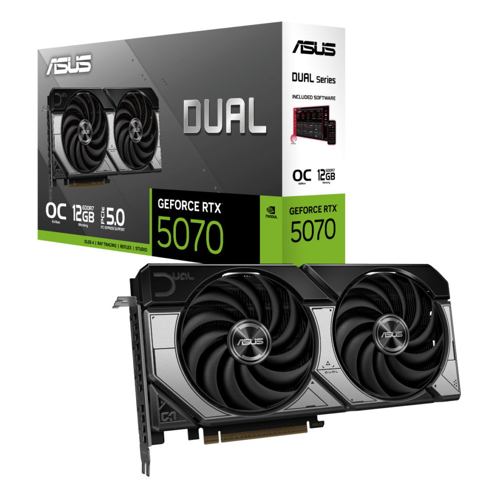 CV ASUS Dual GeForce RTX5070 12GB GDDR7