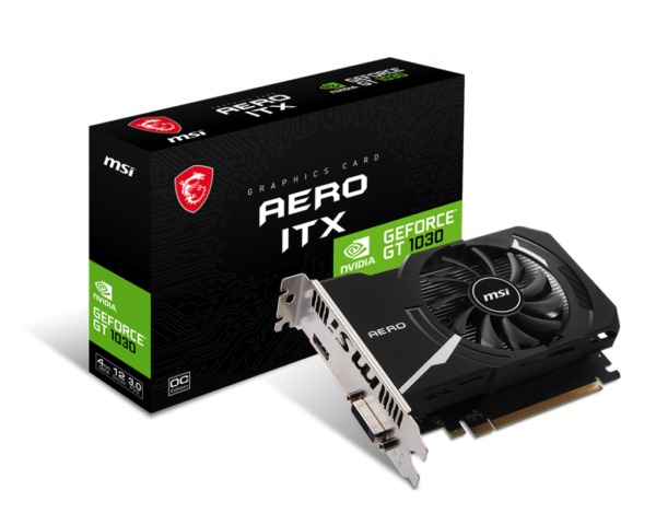 CV MSI GT1030 4GB OC HDMI/DP LowProfile PCIe3.0