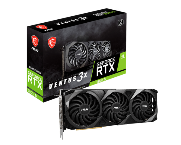 CV MSI VGA RTX3070TI VENTUS 3X 8G OC DDR6X 3DP/HDMI