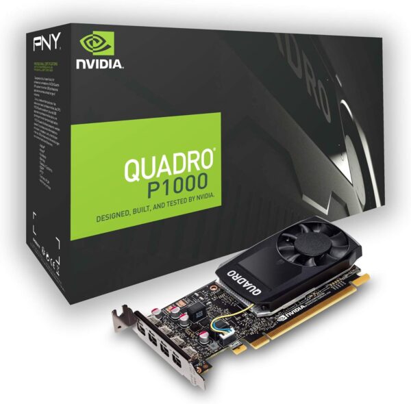 CV PNY nVidia Quadro P1000 v2 4Go GDDR5 4mDP/DP * Retail