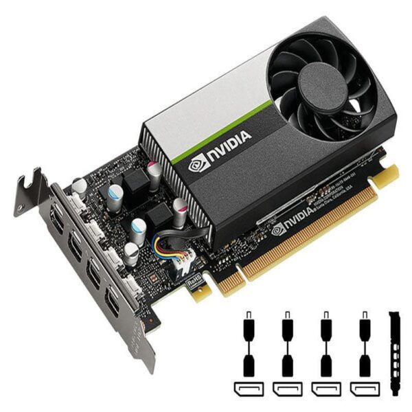 CV PNY nVidia T1000 4Go 4xmDP Smallbox (without Adapter)