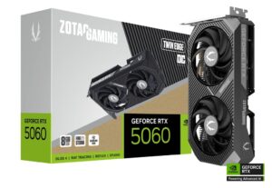 CV Zotac Gaming GeForce RTX 5060 Tiwn Edge * ZT-B50600E-10M