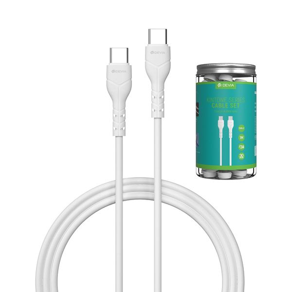 DEVIA Kintone Series Type-C To Type-C Cable (3A,1M)