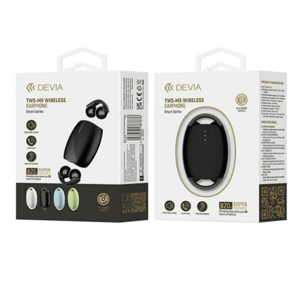 DEVIA EarBass Pro2 ANC Wireless Headset*Silver