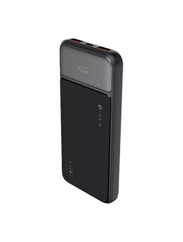 DEVIA Smart series 22.5W Full PowerBank Digital Display 10000Mah BK