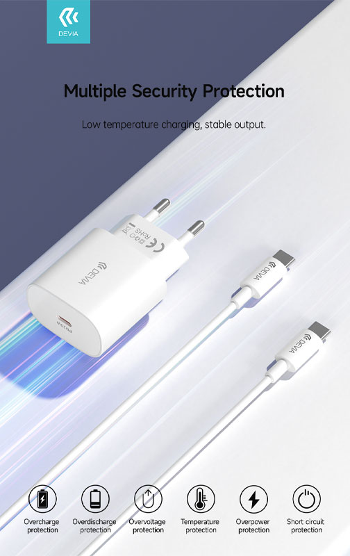 DEVIA Smart Series PD Quick Charger (EU ,20W,V2)