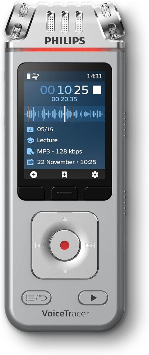 DICTAPHONE PHILIPS VoiceTracer DVT4115 8Go