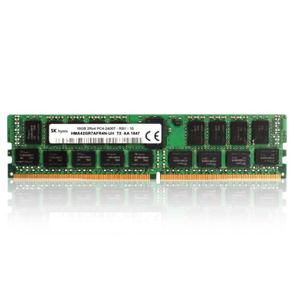 DIMM DDR4-2400 16Go HYNIX PC4-19200 ECC RDIMM 1Rx4 HMA82GR7MFR4N-UH