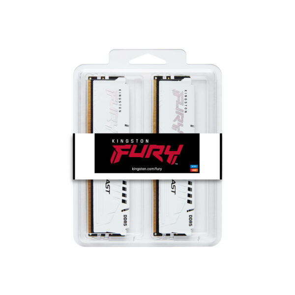 DIMM DDR5-5600 16Go KINGSTON (PC5-44800) FURY Beast KF556C40BB/16