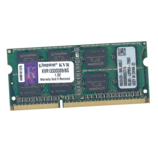 SODIMM DDR12800 8Go (DDR3L-1600) * KINGSTON Low Voltage (1.35V)