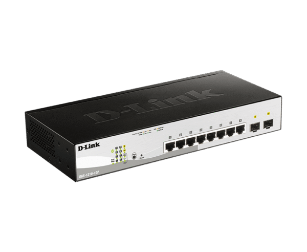 D-LINK DGS-1210-10P Switch 10xGbL PoE () 2xSFP manageable