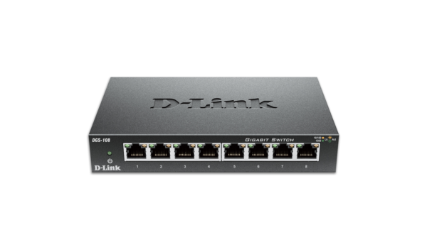 D-LINK DGS-108GL * Switch 8 PORTS 10/100/1000 Boitier Métal