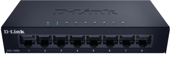 D-LINK DGS-108GL * Switch 8 PORTS 10/100/1000 Boitier Métal