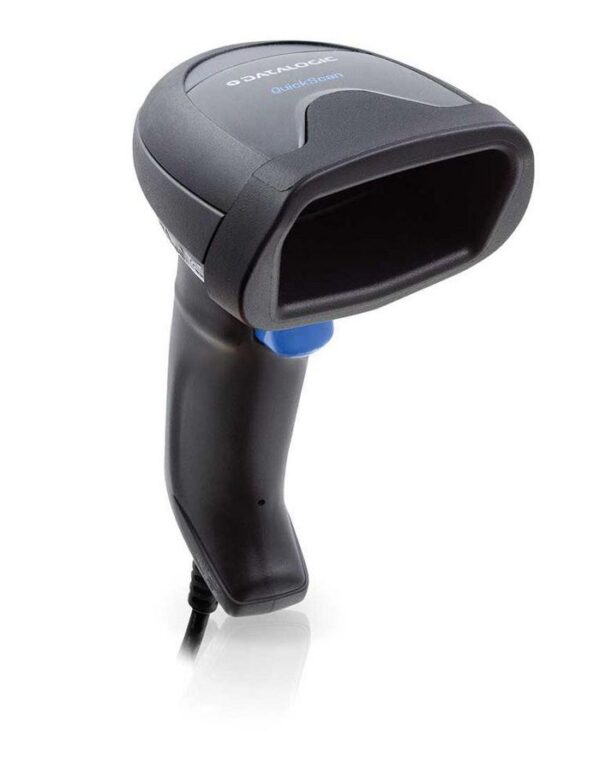 Douchette CCD DATALOGIC QuickScan QD2590-BKK1B 2D USB Kit +socle
