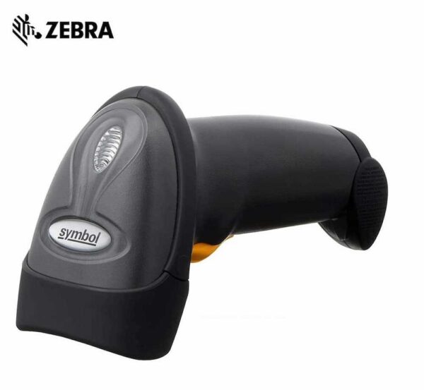Douchette Laser ZEBRA Symbol LS2208 1D Kit USB +pied 100s/s * Noir