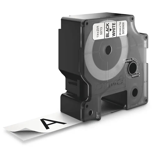 DYMO D1 - Standard Étiquettes - Noir sur blanc - 24mm x 7m