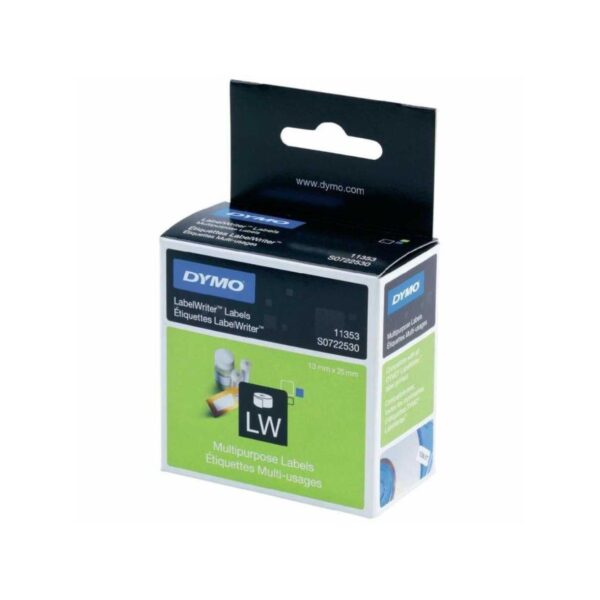 DYMO DYMO® LW - Étiquettes multi-usages - 13 x 25 mm - S0722530