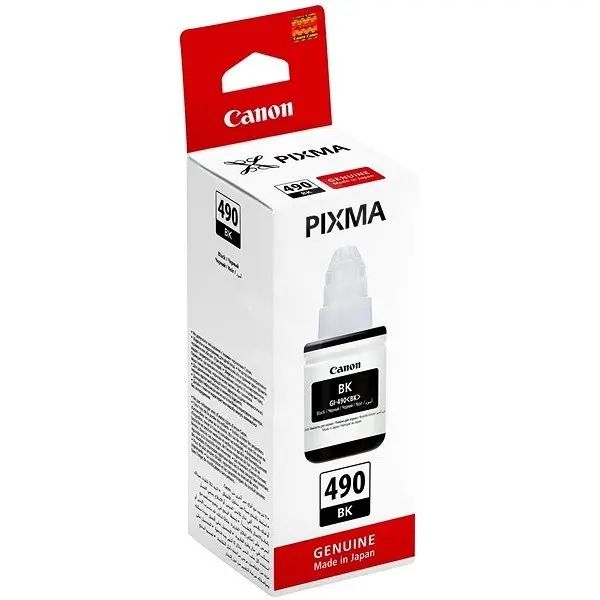ENCRE CANON GI-490 BK (recharge encre NOIRE pour G2411/G3411/G4411)