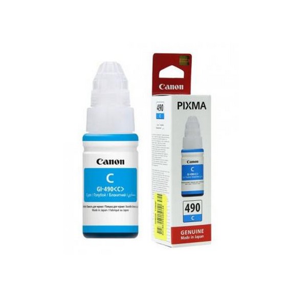 ENCRE CANON GI-490 C (recharge encre CYAN pour G2411/G3411/G4411)