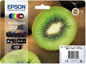 CRT Multipack 5-colours 202XL Claria Premium (sur commande)