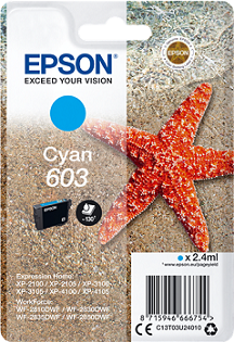 CRT Singlepack Cyan 603