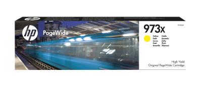 CRT HP 973X Jaune PageWide - 86 ml - 7 000 pages (MOQ18)