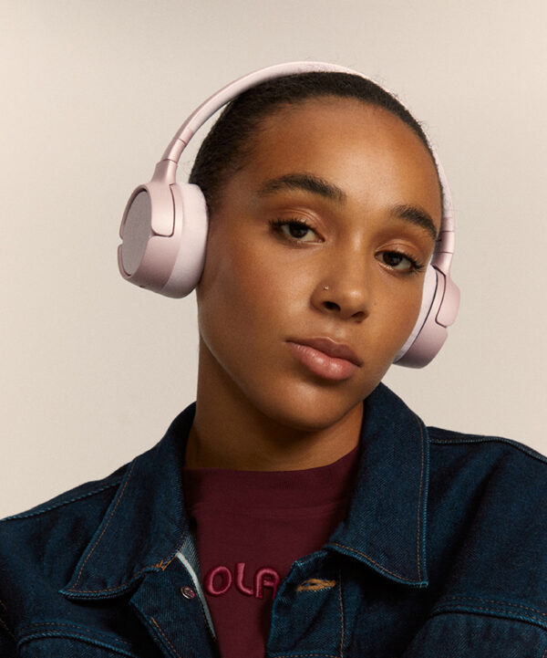 FRESH N REBEL - Code Fuse - Wireless on-ear headphones - Smokey Pink
