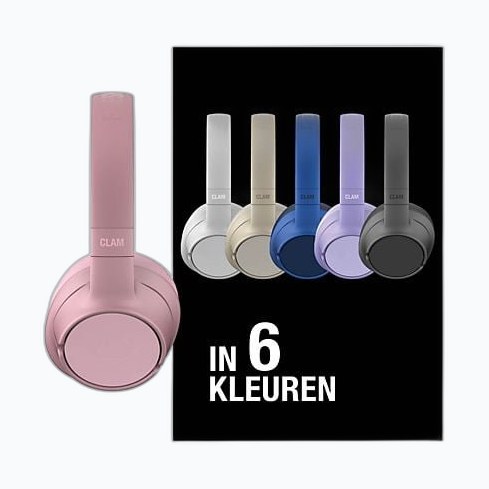 FRESH N REBEL - Clam Fuse - Wireless over-ear headphones with Hybrid