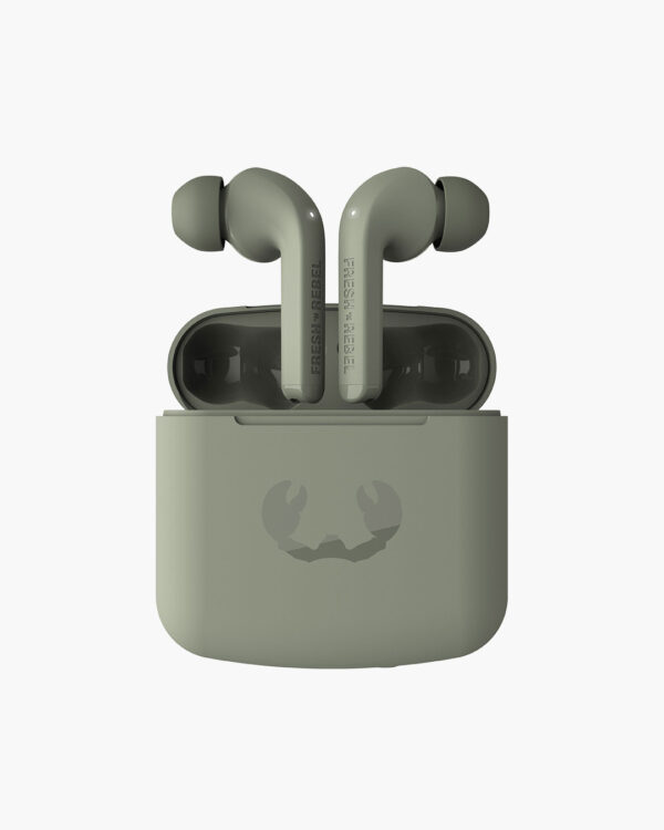 FRESH N REBEL - Twins Fuse - True Wireless earbuds - Dried Green