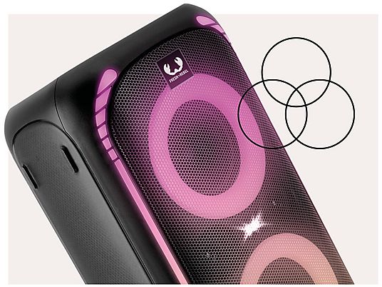 FRESH N REBEL - Party Loud L Wireless BTO Party speaker +Trolley 640W