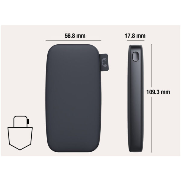 FRESH N REBEL - Powerbank 24000mAh Ultra Fast Charge USB-C BRed