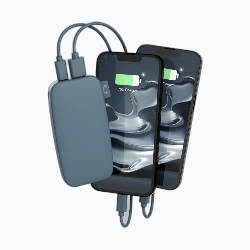 FRESH N REBEL - Powerbank 6000 mAh USB-C - Fast Charging - Smokey Pin
