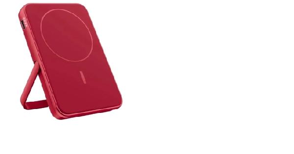 FRESH N REBEL - Magnet Wireless Powerbank 5000 mAh - Berry Red