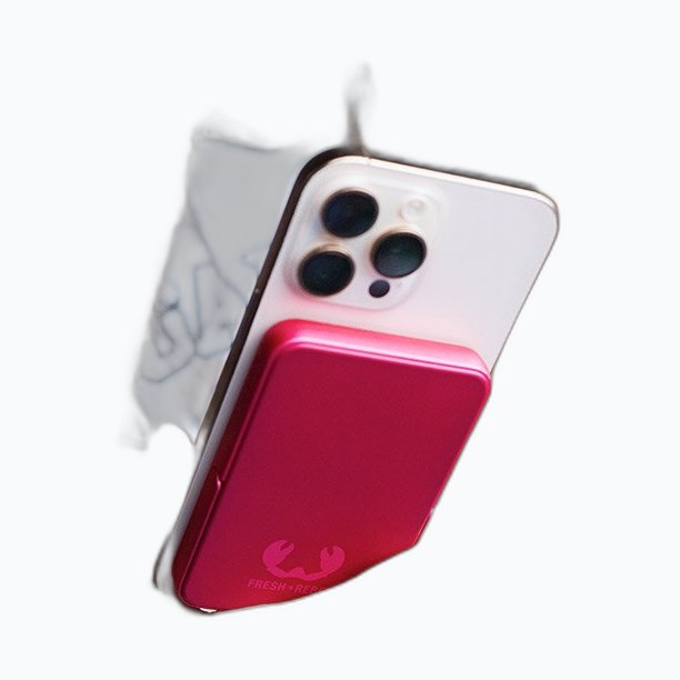 FRESH N REBEL - Magnet Wireless Powerbank 5000 mAh - Pastel Pink