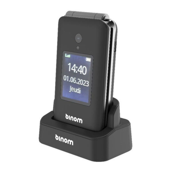 Binom X3 Senior Flip Phone 2,8 4G à Clapet +GPS SOS/BTO * Rouge