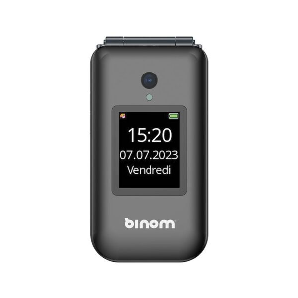 Binom X3S Essential Flip Phone 2,8 4G Clapet SOS/BTO * Noir & Blanc